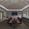 Ekena Millwork 83W x 83H x 14T Large Anderson Decorative Fretwork Wood Ceiling Panels, Hickory CELW83X83X0250ANDHI - alternate 6